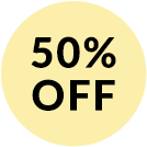 Sale - 50% OFF