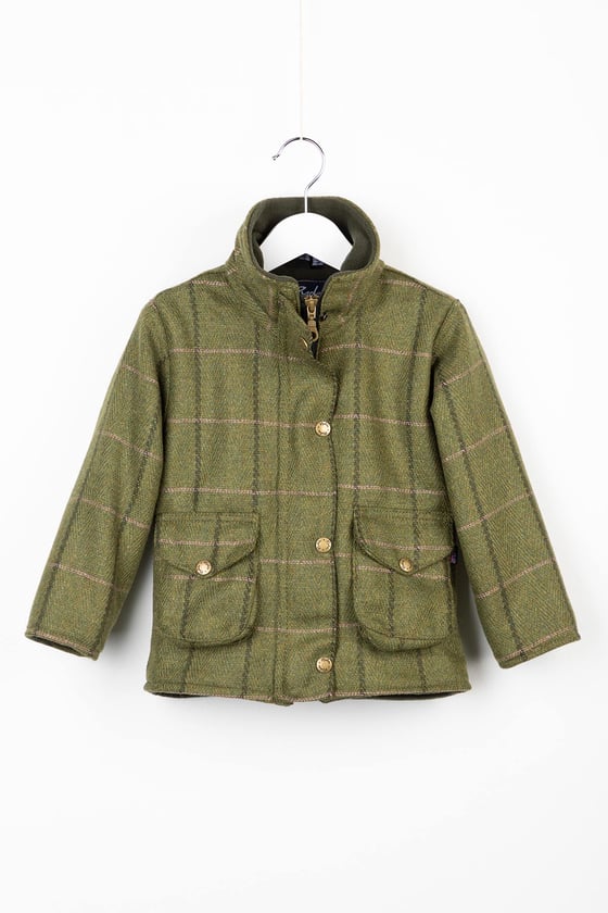 Toddler Fleece Lined Tweed Jacket Wrelton