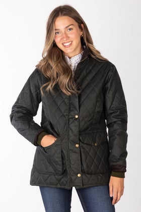 Ladies Quilted Wax Jacket - Settle