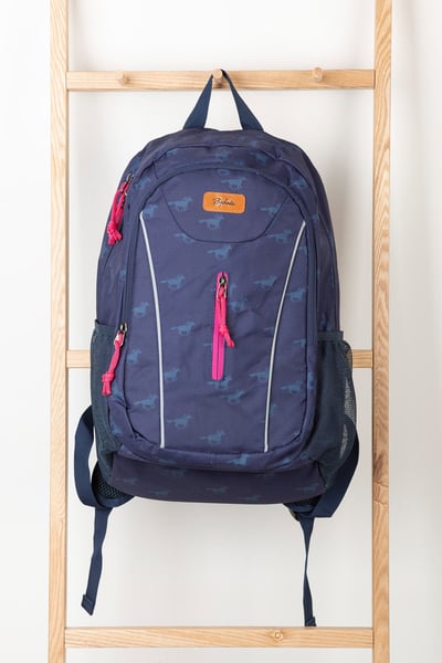 Wanderer-Rucksack - Galoppierendes Pferd Navy