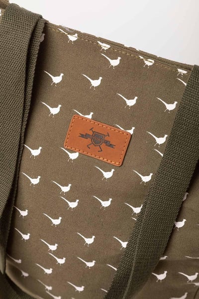 Ladies Canvas Shopping Bag - Roxby - Khaki