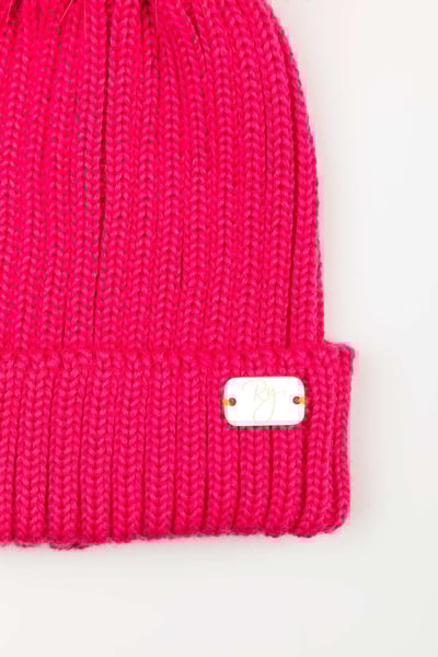 Girls Pom Pom Hat - Bella - Bonbon