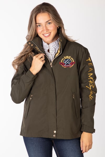 Ladies Emblem Jacket - Haxby - Dark Khaki