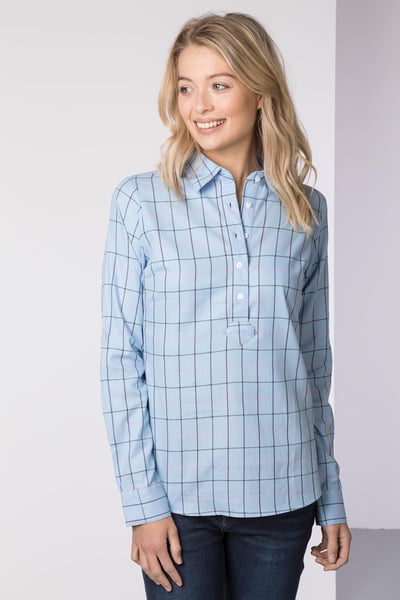 Ladies Hannah Country Overhead Shirt - Kate Tweed - Kate Tweed