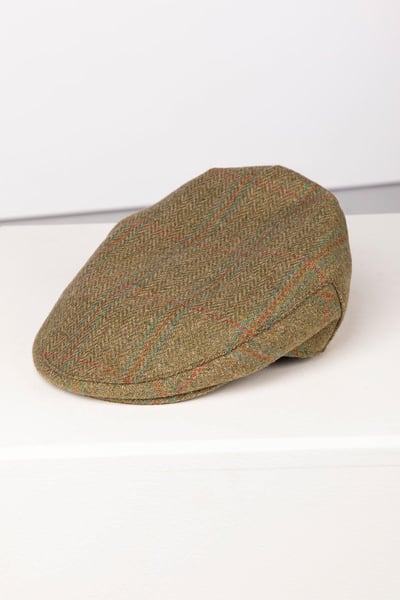 Derby-Tweed-Schiebermütze für Herren - Danby - Wykeham-Tweed