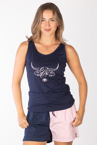 Débardeur pour femme - Byland - Marine