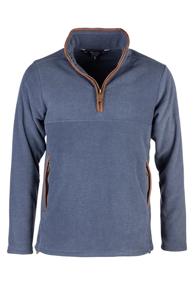 Men's Overhead Fleece - Huggate - Mid Navy