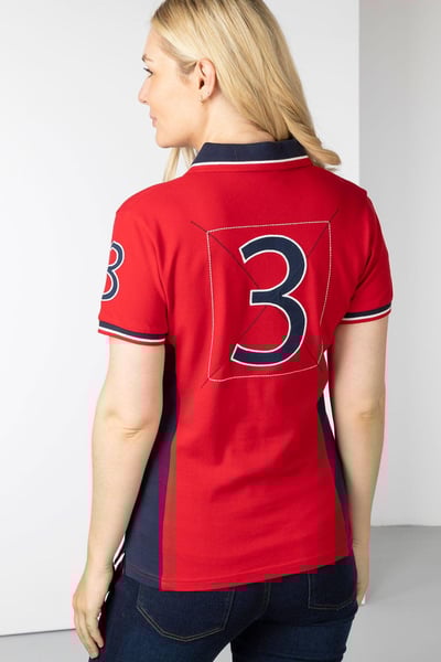 Ladies Muston IV Polo Shirt - Red