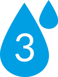 WATERPROOF RATING: 3