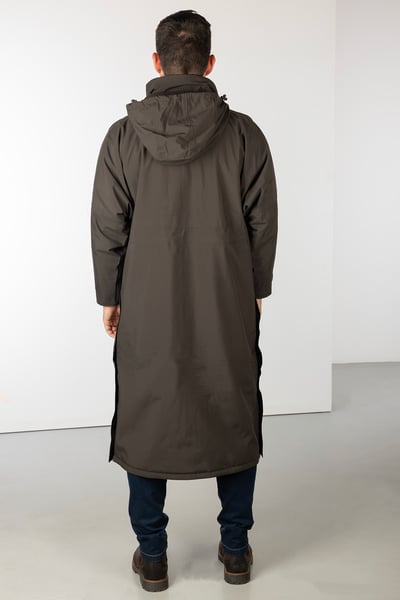 Men's Utility Changing Robe - Brown