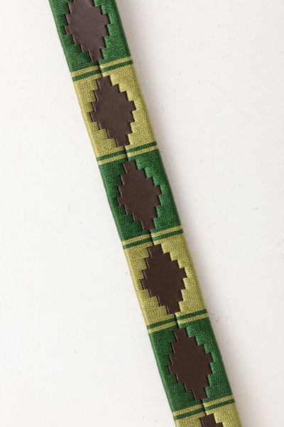 Polo Gürtel - Askwith - Brown/Green/Olive