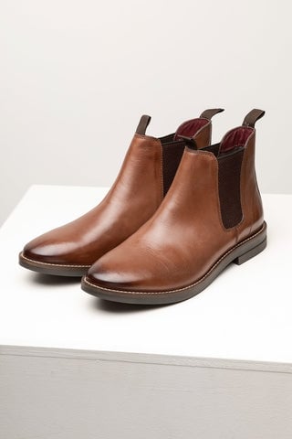 Men's Leather Chelsea Boots