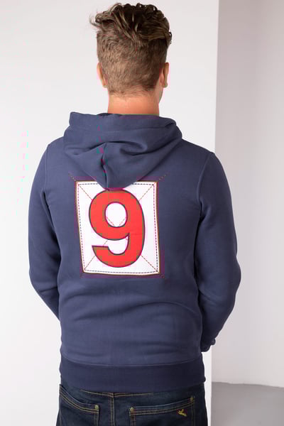 Men's Emblem Full Zip Hoody - Fordon - Navy