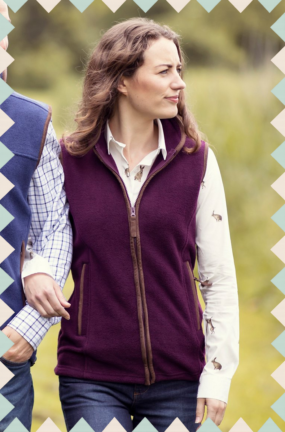 Ladies Premium Fleece Waistcoat