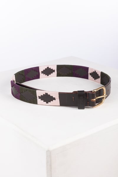 Polo Belts - Askwith - Olive/Sorbet/Berry
