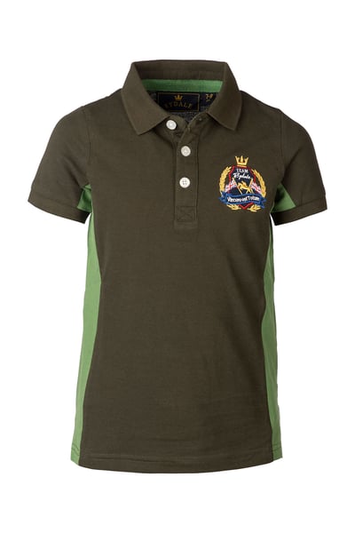 Boy's Polo Shirt - Muston - Olive