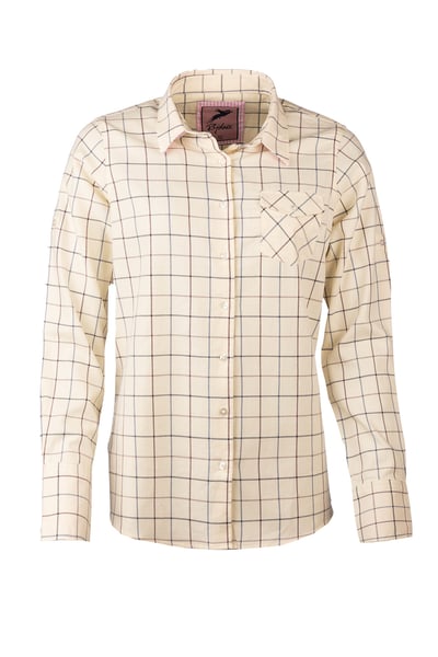 Ladies Hannah Country Shirt - Kate Tweed - Kate Cream