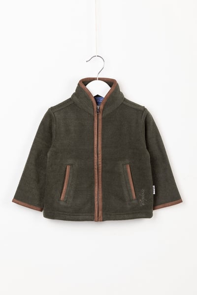 Mini-Fleecejacke für Kinder - Huggate - Khaki
