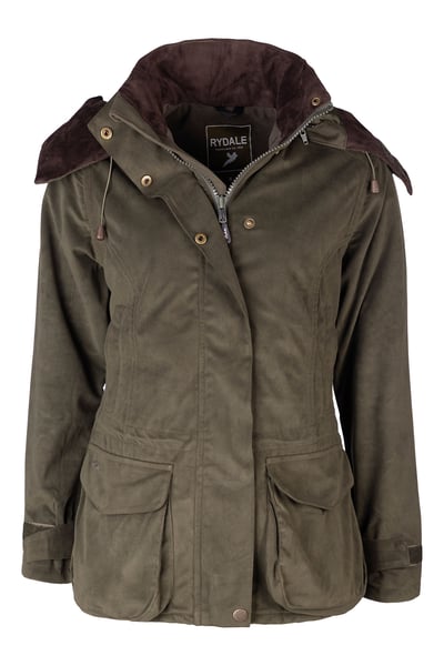 Ladies Shooting Jacket - Danby II - Dark Olive