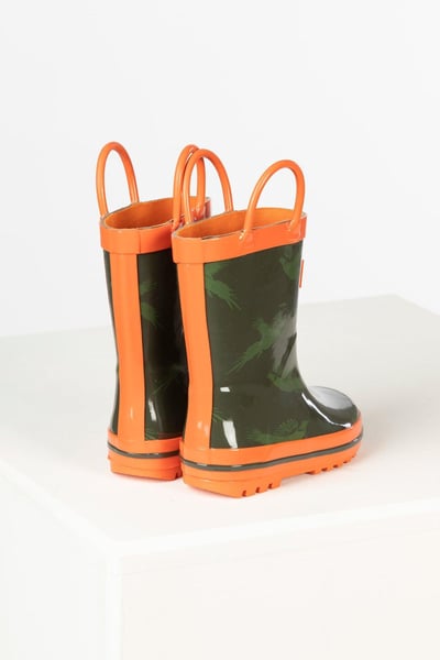 Kids Splish Splash Wellies - Pheasant Print