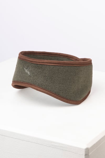 Ladies Fleece Headband - Huggate - Khaki