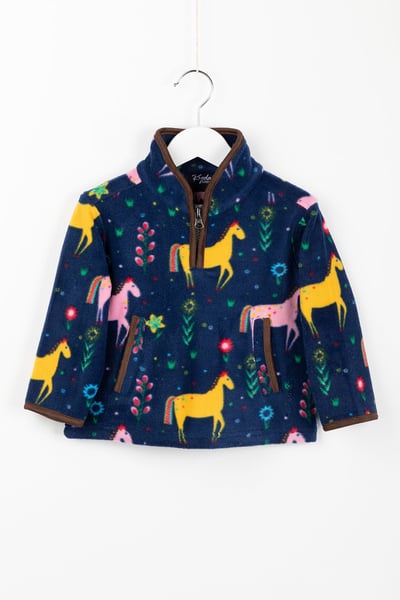 Toddler Overhead Fleece - Horsey