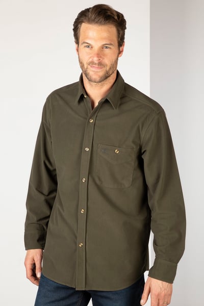 Camisa country de dos capas para hombre - Danby