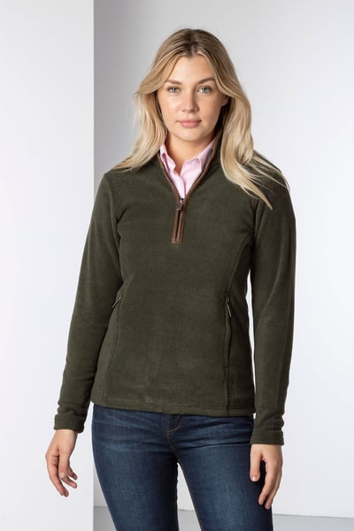 Ladies Huggate Overhead Fleece - Khaki