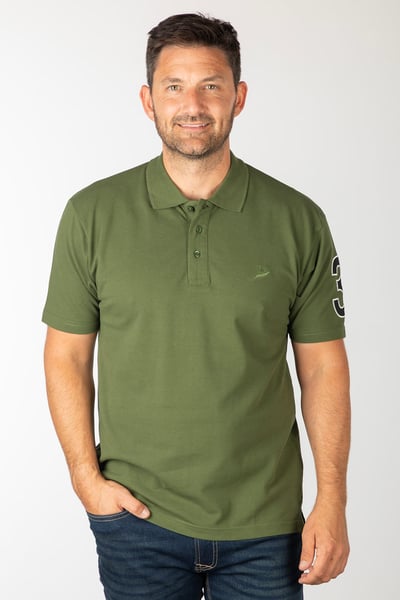 Men's Fordon V Polo Shirt - Olive