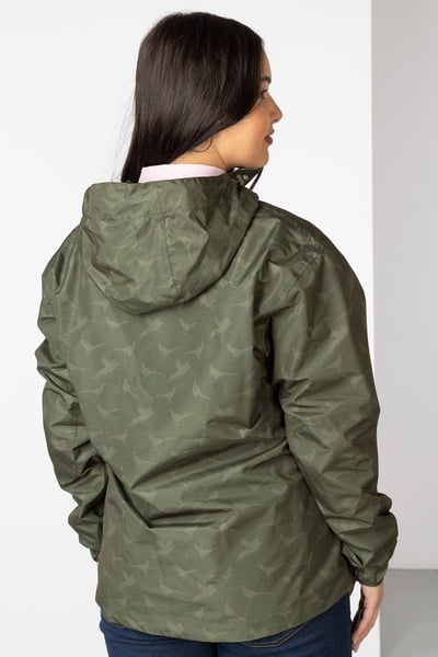 Ladies Waterproof Smock - Khaki Pheasant