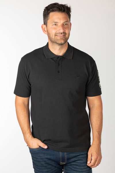 Men's Fordon V Polo Shirt - Black