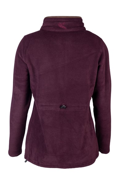 Ladies Huggate Overhead Fleece - Dark Burgundy