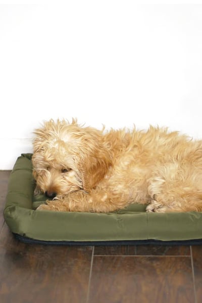 Rosewood Water-Resistant Dog Bed - Green