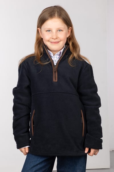 Kids Overhead Fleece - Huggate - Ink