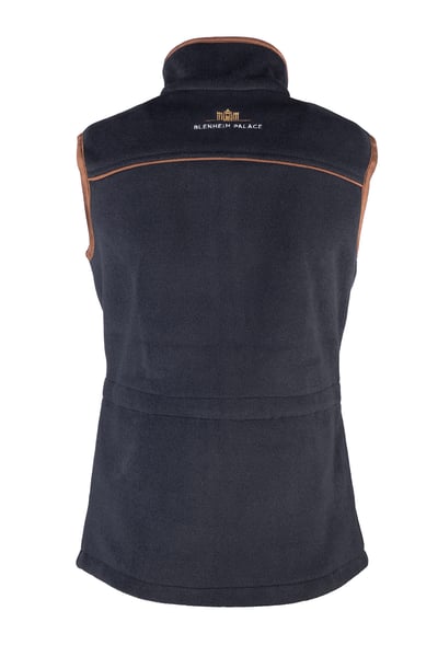 Ladies Fleece Waistcoat - Official Blenheim Edition - Navy