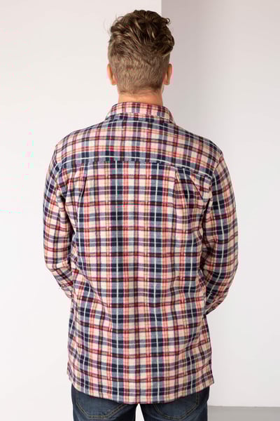 Surchemise Polaire Homme - Ulrome - Marine/Blanc