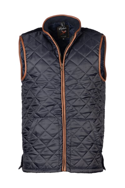 Men's Quilted Waistcoat - Harpham - Navy