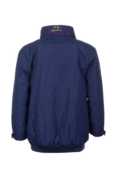 Girls Equestrian Bomber Jacket - Ripon IV - Navy