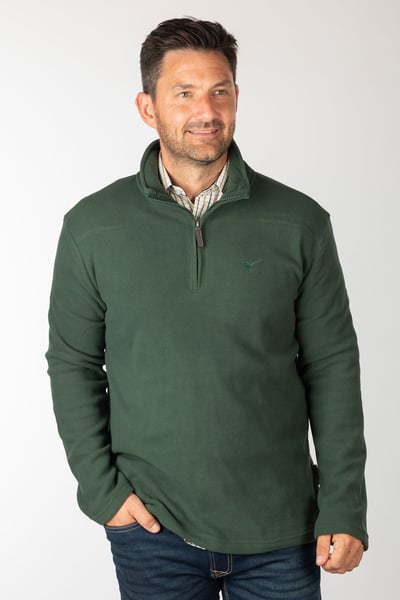 Men's Overhead Fleece - Kelk - Dark Green