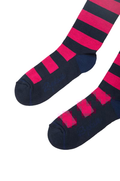 Ladies Broadstripe Ankle Sock - Navy