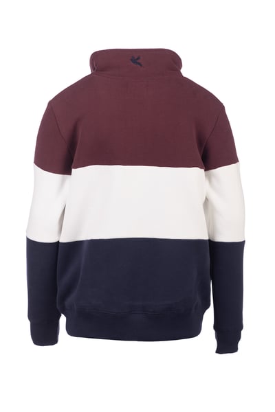 Kids Sweatshirt - Byland - Pheasant Navy/White/Wine