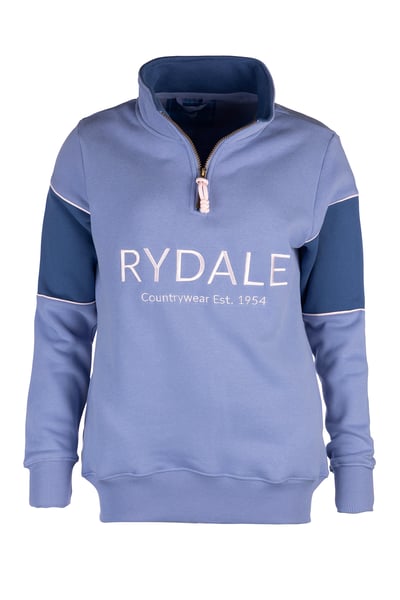 Ladies Rydale Sweatshirt - Byland - Rydale Pale Blue/Mid Blue