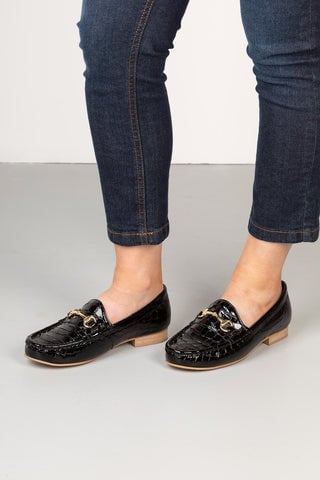 Ladies Patent Loafers