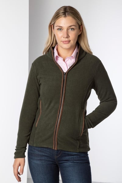 Ladies Huggate Fleece Jacket - Khaki