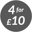 4 for £10