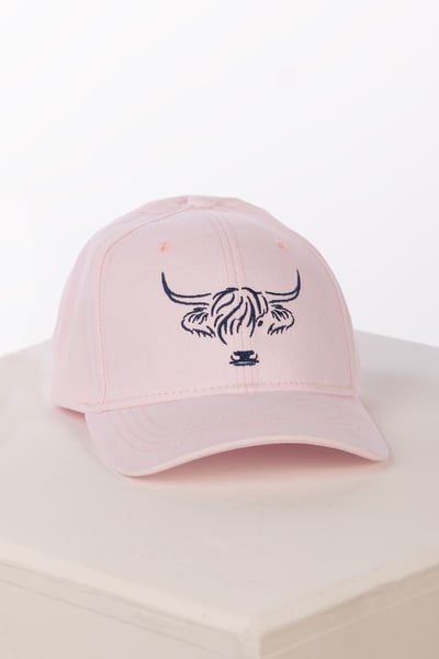 Highland Cow Baseball Cap - Ripon - Sorbet