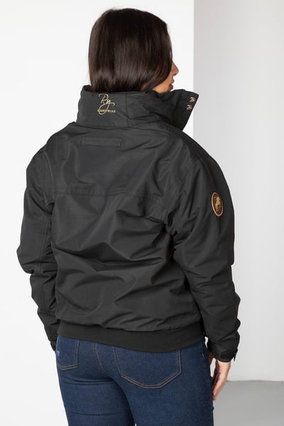 Ladies Equestrian Bomber Jacket - Ripon IV - Black