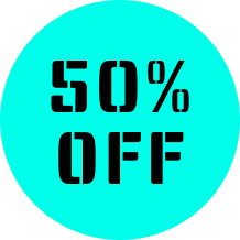 Sale - 50% OFF
