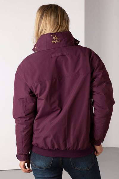 Ladies Equestrian Bomber Jacket - Ripon IV - Dark Berry
