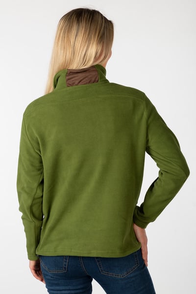 Ladies Kelk Overhead Pheasant Fleece - Moss